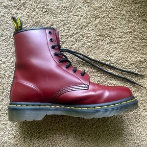 Dr. Martens 1460 Smooth Leather Lace Up Boots